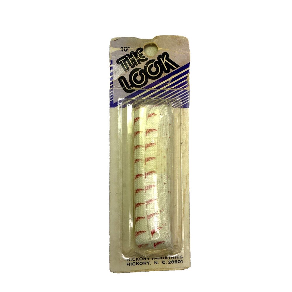 Vintage Nautical Sailboat 40" Shoe Laces 1980s Fashion Novelty by The Look NOS - Picture 2 of 8